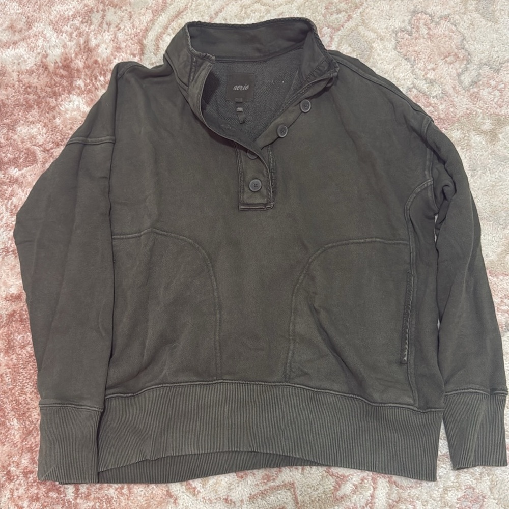 Aerie Olive green aerie sweatshirt